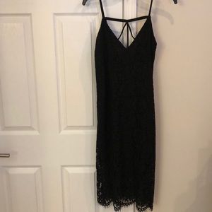 Chaser Black Lace Dress